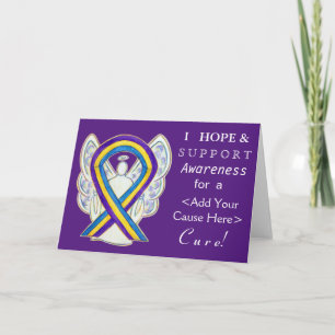 Pour Fêtes Annuelles Cartes d'angle personnalisées de ruban de sensibil