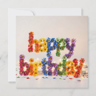 Pour Fêtes Annuelles Cartes d'anniversaire