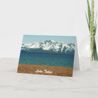 Pour Fêtes Annuelles Cartes de collection de Noël du lac Tahoe