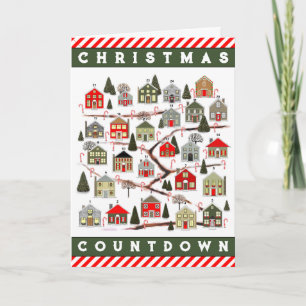 Pour Fêtes Annuelles Cartes de compte de Noël