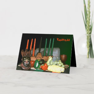 Pour Fêtes Annuelles Cartes de Kwanzaa personnalisées