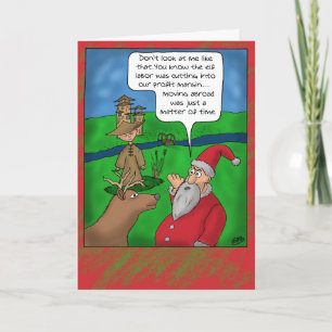 Pour Fêtes Annuelles Cartes de Noël amusantes : Noël à l'étranger