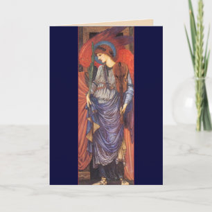 Pour Fêtes Annuelles Cartes de Noël d'Ange pré-Raphaelite