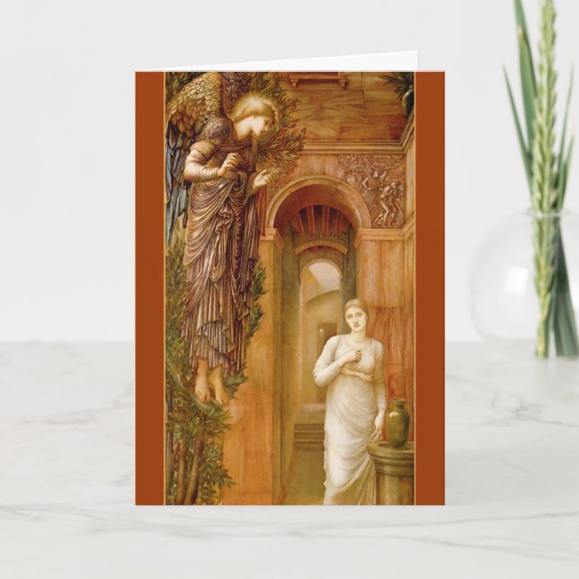 Pour Fêtes Annuelles Cartes de Noël d'Annonciation (Devant)