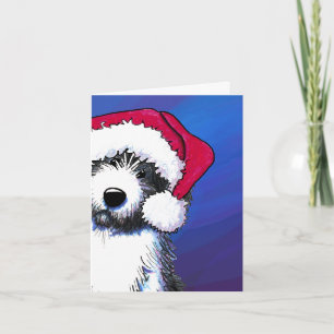 Pour Fêtes Annuelles Cartes de Noël de Chien Collie