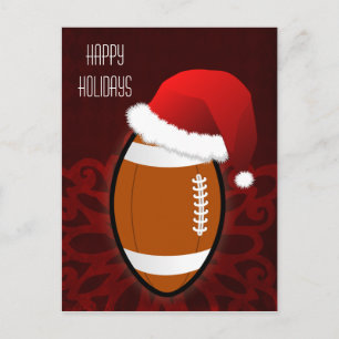 Pour Fêtes Annuelles Cartes de Noël de joueur de football