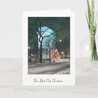 Pour Fêtes Annuelles Cartes de Noël de New York City