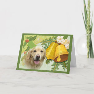 Pour Fêtes Annuelles Cartes de Noël Golden Retrier