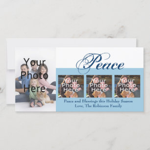 Pour Fêtes Annuelles Cartes de Noël ou de Hanukkah personnalisées