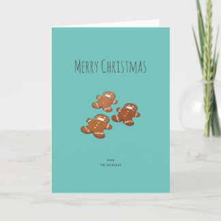Pour Fêtes Annuelles Cartes de Noël - Pain d'épices