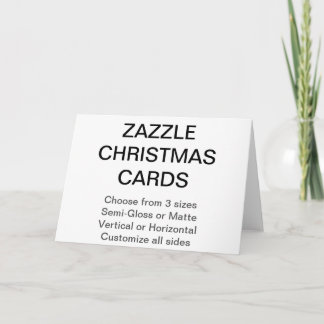 Pour Fêtes Annuelles Cartes de Noël personnalisées