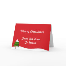 Cartes de Noël personnalisées