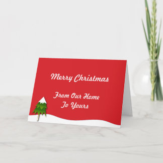 Pour Fêtes Annuelles Cartes de Noël personnalisées