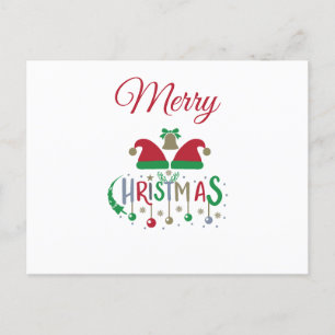 Pour Fêtes Annuelles Cartes de Noël personnalisées Chapeaux de Père Noë