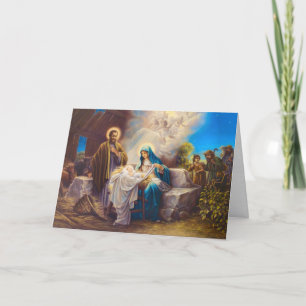Pour Fêtes Annuelles Cartes de Noël religieuses   Mon engagement de Noë