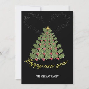 Pour Fêtes Annuelles Cartes de nouvelle année fêter Noël arbre