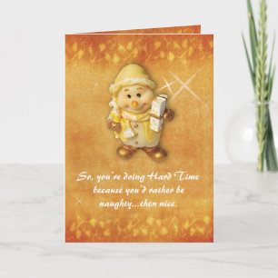 Pour Fêtes Annuelles Cartes de prison - vilaines ou Nice