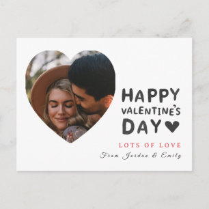 Pour Fêtes Annuelles Cartes de Saint-Valentin Typography Élégante Bonne