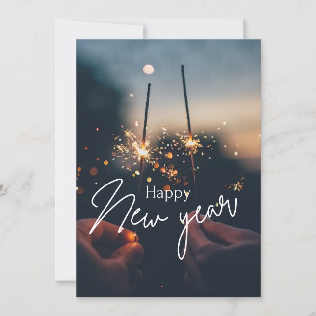 Pour Fêtes Annuelles Cartes de vacances (Devant)