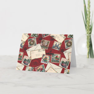 Pour Fêtes Annuelles Cartes de vacances Lettres au Père Noël