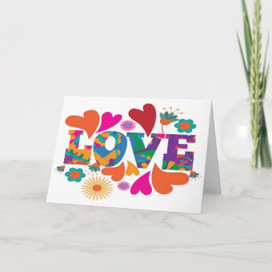 Pour Fêtes Annuelles Cartes de voeux - Amour