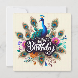Pour Fêtes Annuelles Cartes de voeux d'anniversaire heureuses