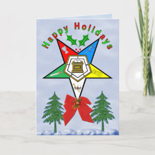 POUR FÊTES ANNUELLES CARTES DE VOEUX DE HOUX D'OES