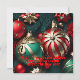Pour Fêtes Annuelles Cartes de vœux de Noël