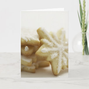 Pour Fêtes Annuelles Cartes de voeux et autocollants de biscuit de