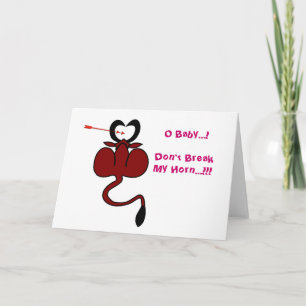 Pour Fêtes Annuelles Cartes de voeux faites sur commande de taureau