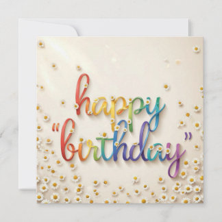 Pour Fêtes Annuelles Cartes de vœux Joyeux Anniversaire