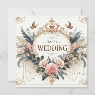 Pour Fêtes Annuelles Cartes de voeux Mariages joyeuses