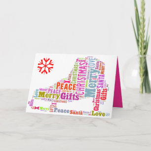 Pour Fêtes Annuelles Cartes de voeux - Personnalisables - Noël
