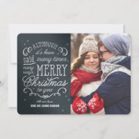 Cartes photos de Noël de Noël modifiables en simpl