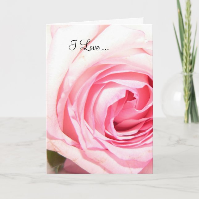 Pour Fêtes Annuelles Cartes rose rose rose (Devant)