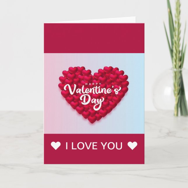 Pour Fêtes Annuelles Cartes Saint Valentin (Devant)