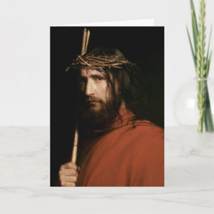 Pour Fêtes Annuelles Christ avec Thorns. Cartes de Pâques