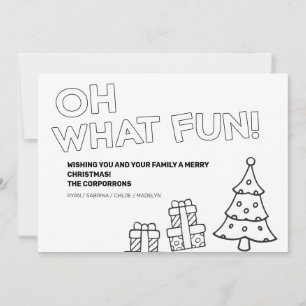 Pour Fêtes Annuelles Couleur de vacances Noël 2 Cartes photos