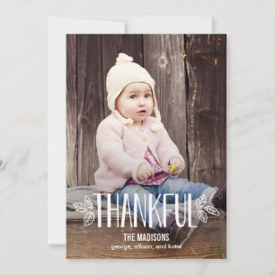 Pour Fêtes Annuelles Être des Cartes photos de Thanksgiving
