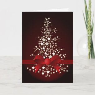 Pour Fêtes Annuelles Festif Arbre de Noël Entreprise Cartes de Noël