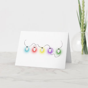 Pour Fêtes Annuelles Feux de Noël Cartes de fin de année