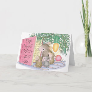 Pour Fêtes Annuelles House-Mouse Designs® - Cartes de Noël