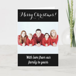 Pour Fêtes Annuelles Joyeuses cartes de Noël personnalisables
