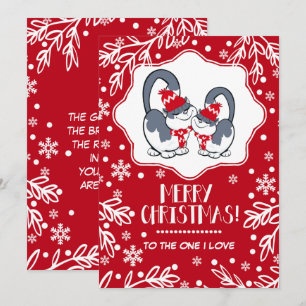 Pour Fêtes Annuelles Joyeux Noël à celui que j'aime. Cartes de voeux
