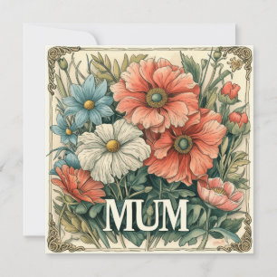 Pour Fêtes Annuelles Le sourire de maman : Cartes de coeur
