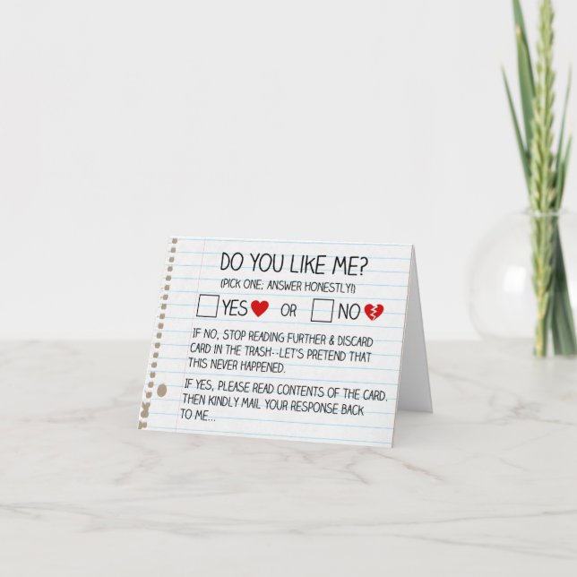 Pour Fêtes Annuelles M'Aimez-Vous ? Cartes (Devant)