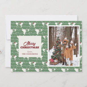 Pour Fêtes Annuelles Monographie de l'arbre de Noël Cartes de Noël