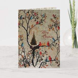 Pour Fêtes Annuelles Nid d'Arbre de Noël - (Plus d'Options) Cartes