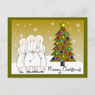 Pour Fêtes Annuelles Nonnes Cartes de Noël et Cadeaux-Art Design