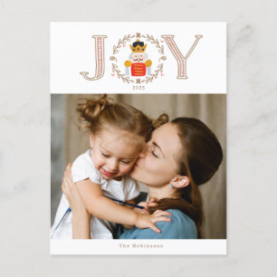 Pour Fêtes Annuelles Nutcracker Prince Cartes photos de vacances